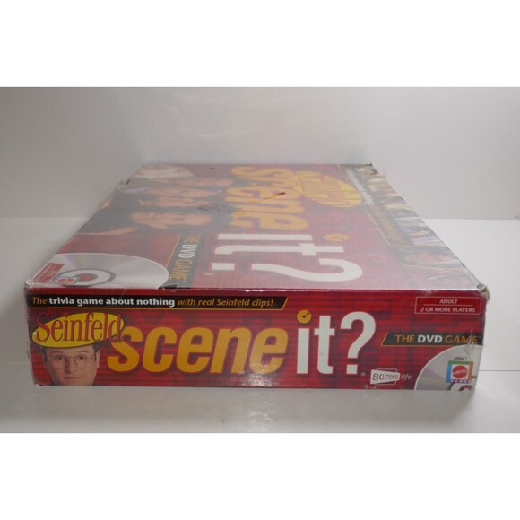 Mattel 2008 Scene It? Seinfeld (DVD Video Game, 2008) SEALED - Picture 8 of 8